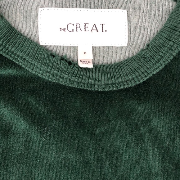 THE GREAT. Tops - The GREAT. The Velour sweatshirt